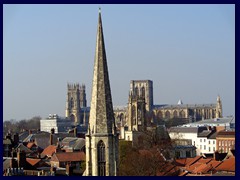 Views from Cliffords Tower 09 - St Mary's Church, York Minster